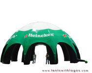 Inflatable Dome Tent - Heineken